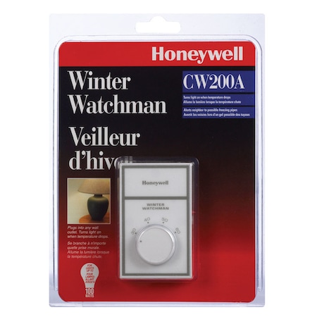 Honeywell Honeywell Home Winter Watchman White Temperature Alarm System CW200A1032/E1